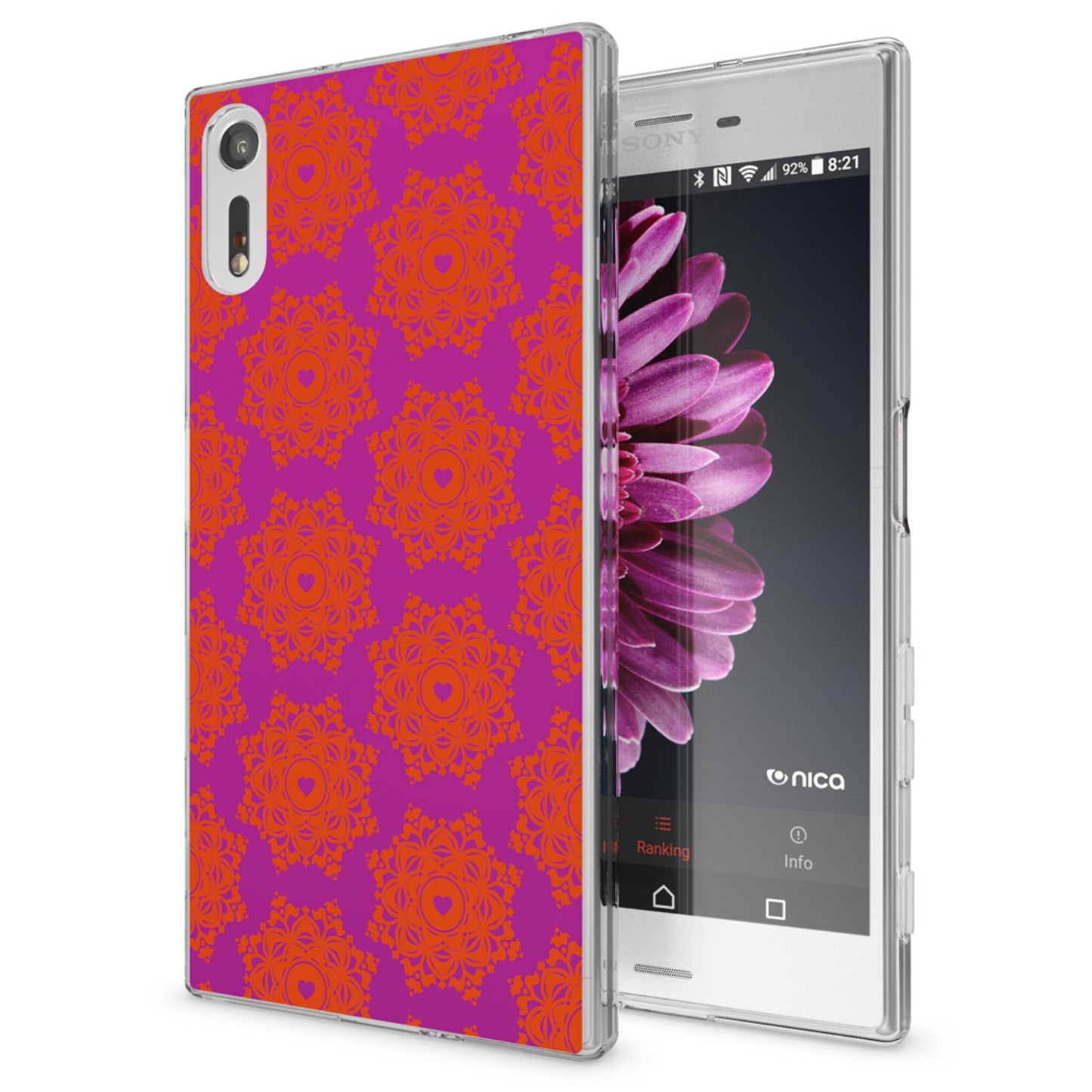 Sony Xperia XZ phone case by NALIA, silicone TPU motif case cover bumper, slim