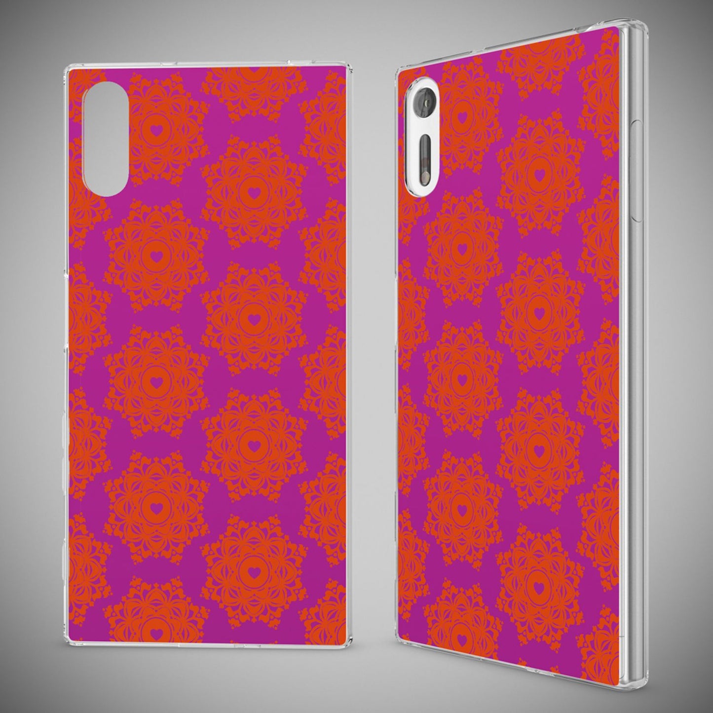 Sony Xperia XZ phone case by NALIA, silicone TPU motif case cover bumper, slim