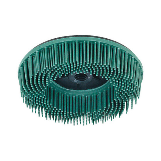 B-flokks 3 M burstaskífa, burstaskífa K.50 M14 Þ.115mm, græn, Bd Zb K.50