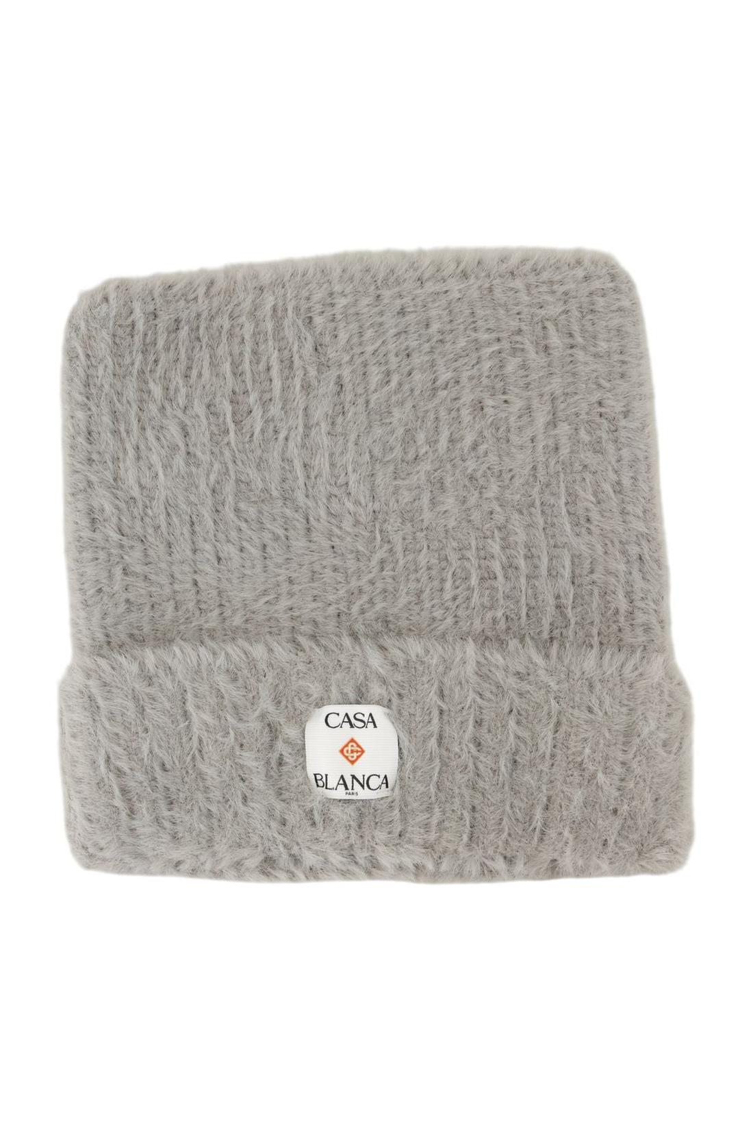 Mütze Fluffy Square - Casablanca - Nylon - Grau