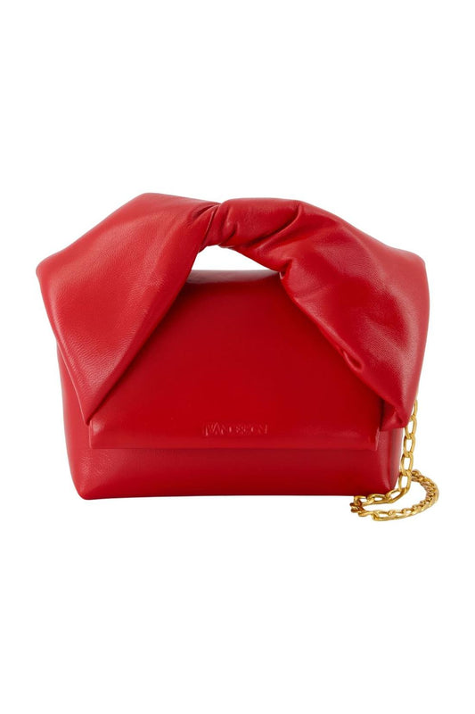 Small Twister Schultertasche - J.W. Anderson - Leder - Rot