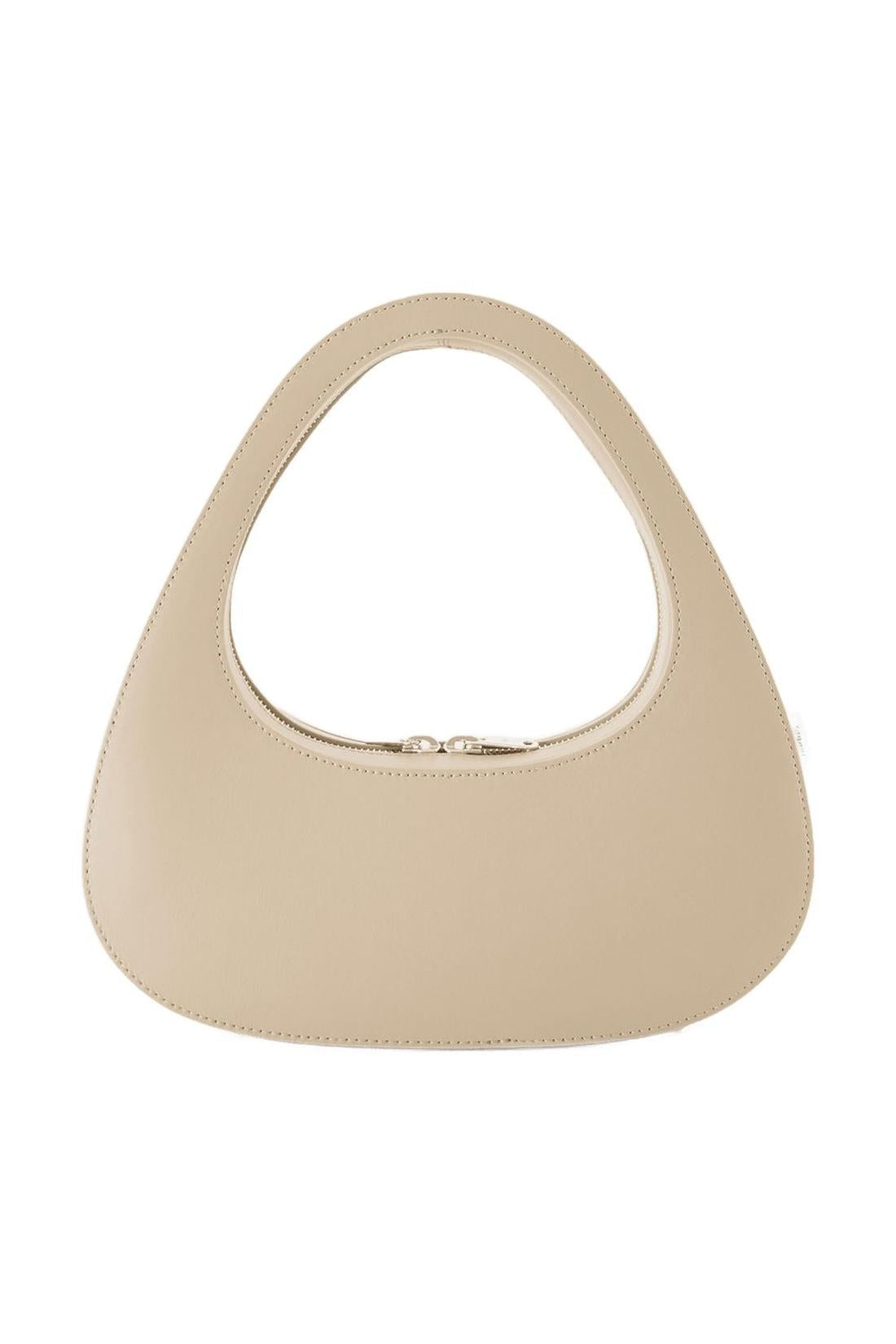 Swipe Handtasche - Coperni - Leder - Beige