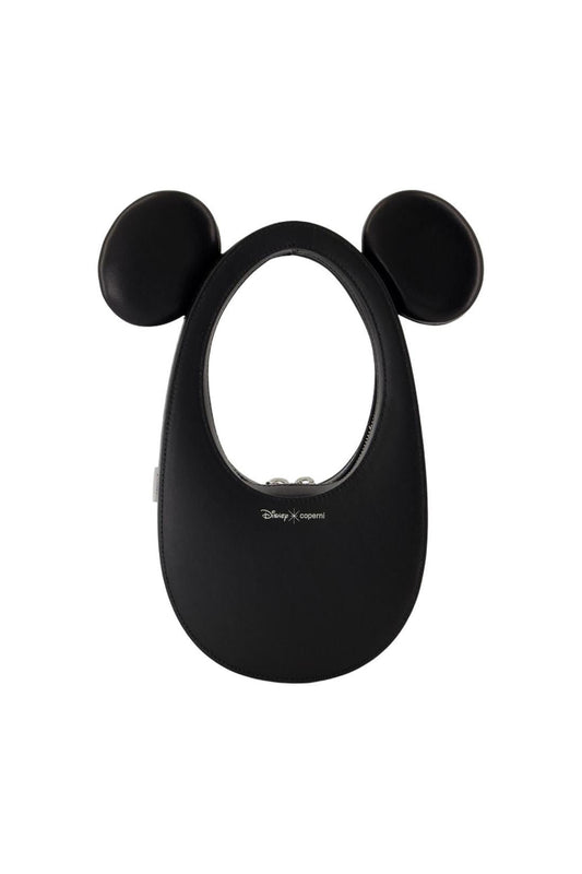 Handtasche Mickey Mini Swipe - Coperni x Disney - Leder - Schwarz