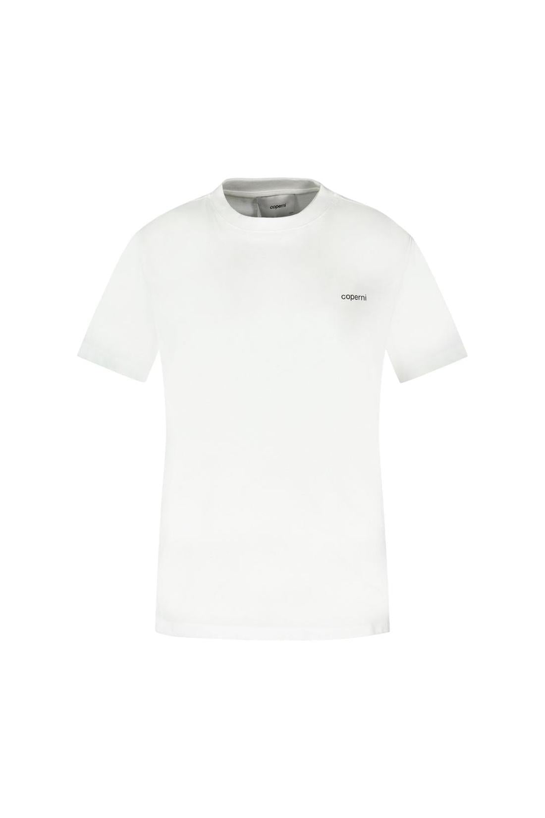 Boxy T-Shirt - Coperni - Baumwolle - Weiß