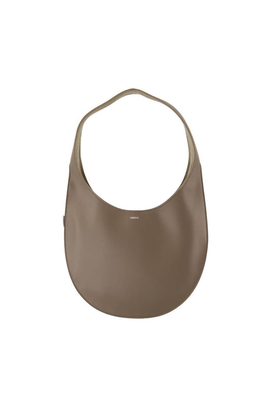 Medium Soft Swipe Schultertasche - Coperni - Leder - Braun