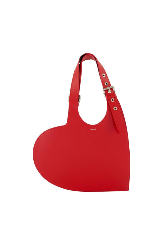 Belt Heart Schultertasche - Coperni - Leder - Rot