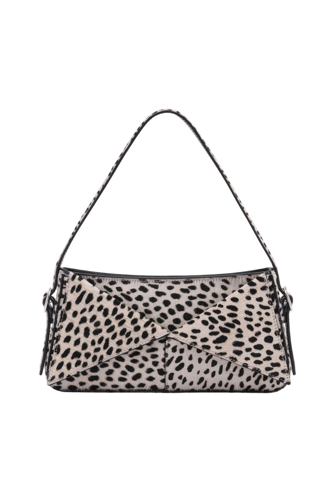 Baguette Belt Bag - Coperni - Leder - Weiß/Schwarz