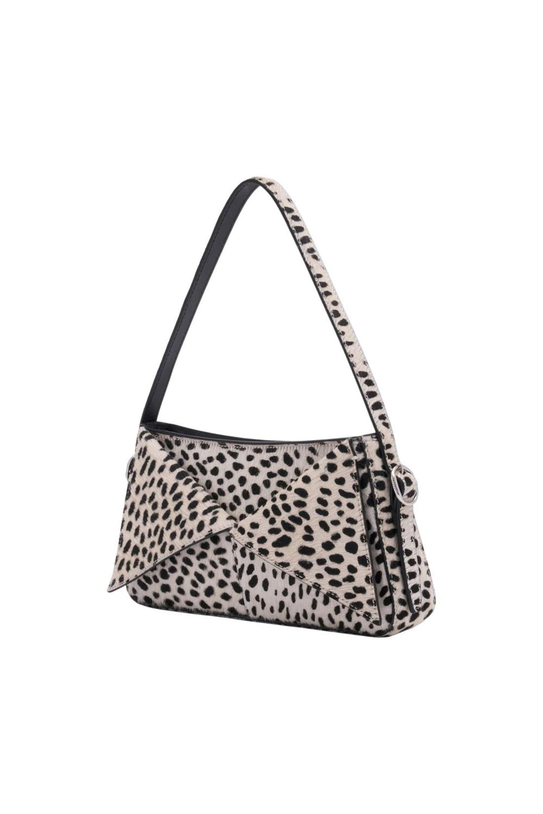 Baguette Belt Bag - Coperni - Leder - Weiß/Schwarz