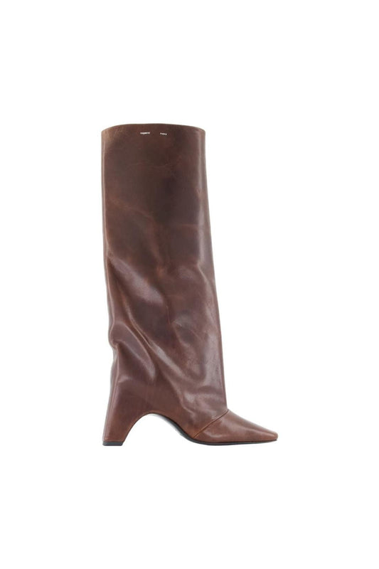 Bridge Stiefel - Coperni - Leder - Braun