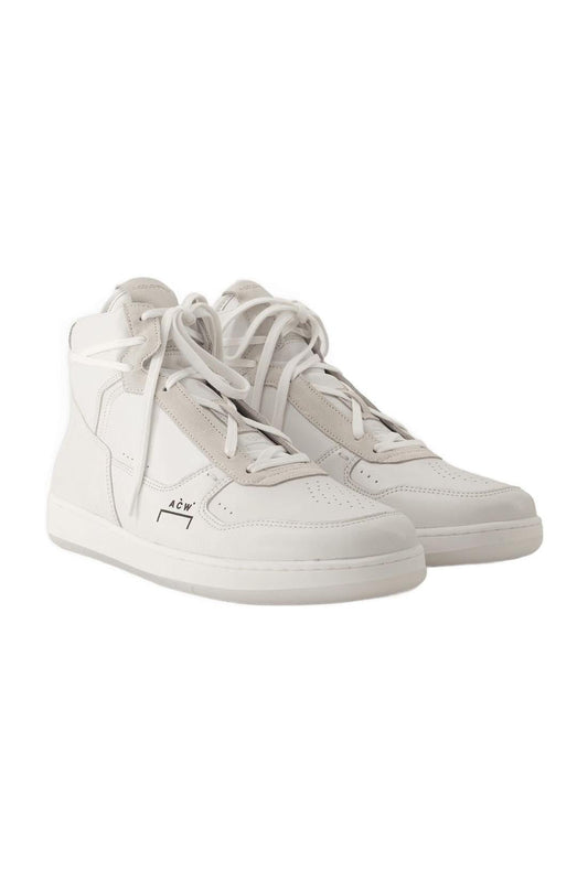 Sneakers Luol Hi Top - A Cold Wall - Leder - Weiß