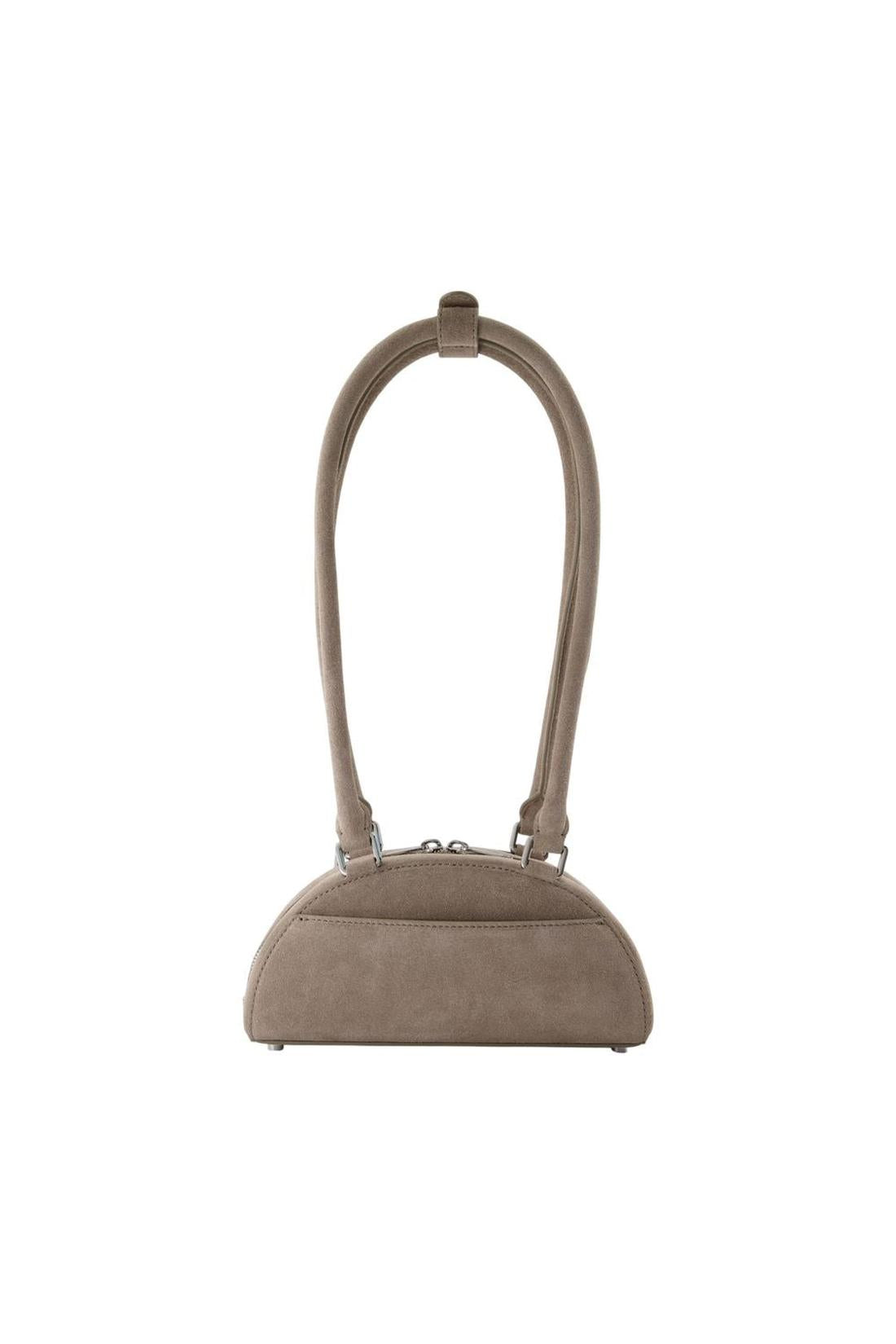 Mini With Charm Schultertasche - SELF PORTRAIT - Leder - Grau