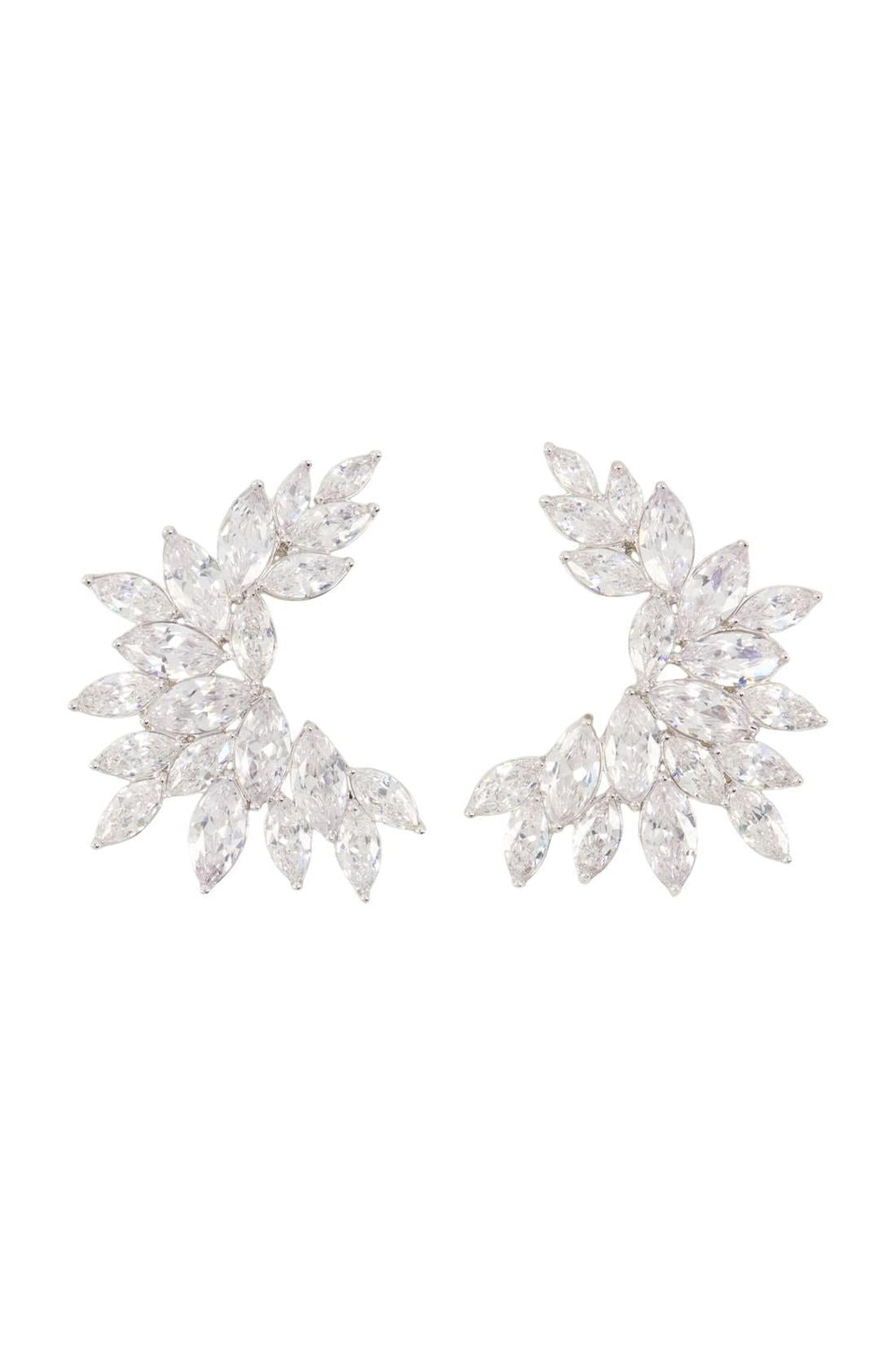 Cuff-Ohrringe - SELF PORTRAIT - Metall - Silber