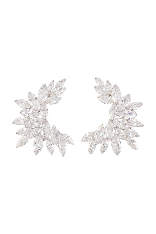 Cuff-Ohrringe - SELF PORTRAIT - Metall - Silber