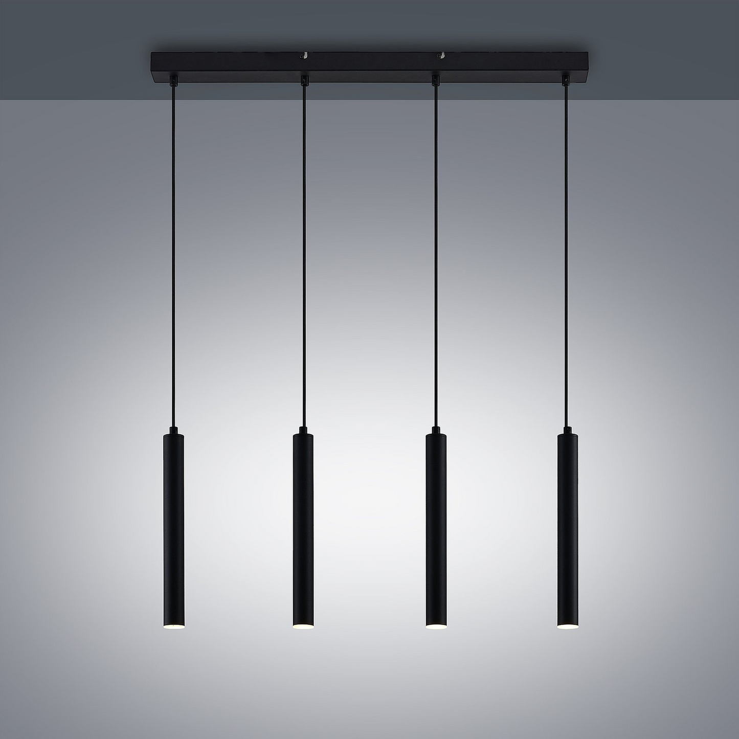 B-flokks Arcchio Kammeron LED hengiljós, 4 x 4,5 W, járn, LED 