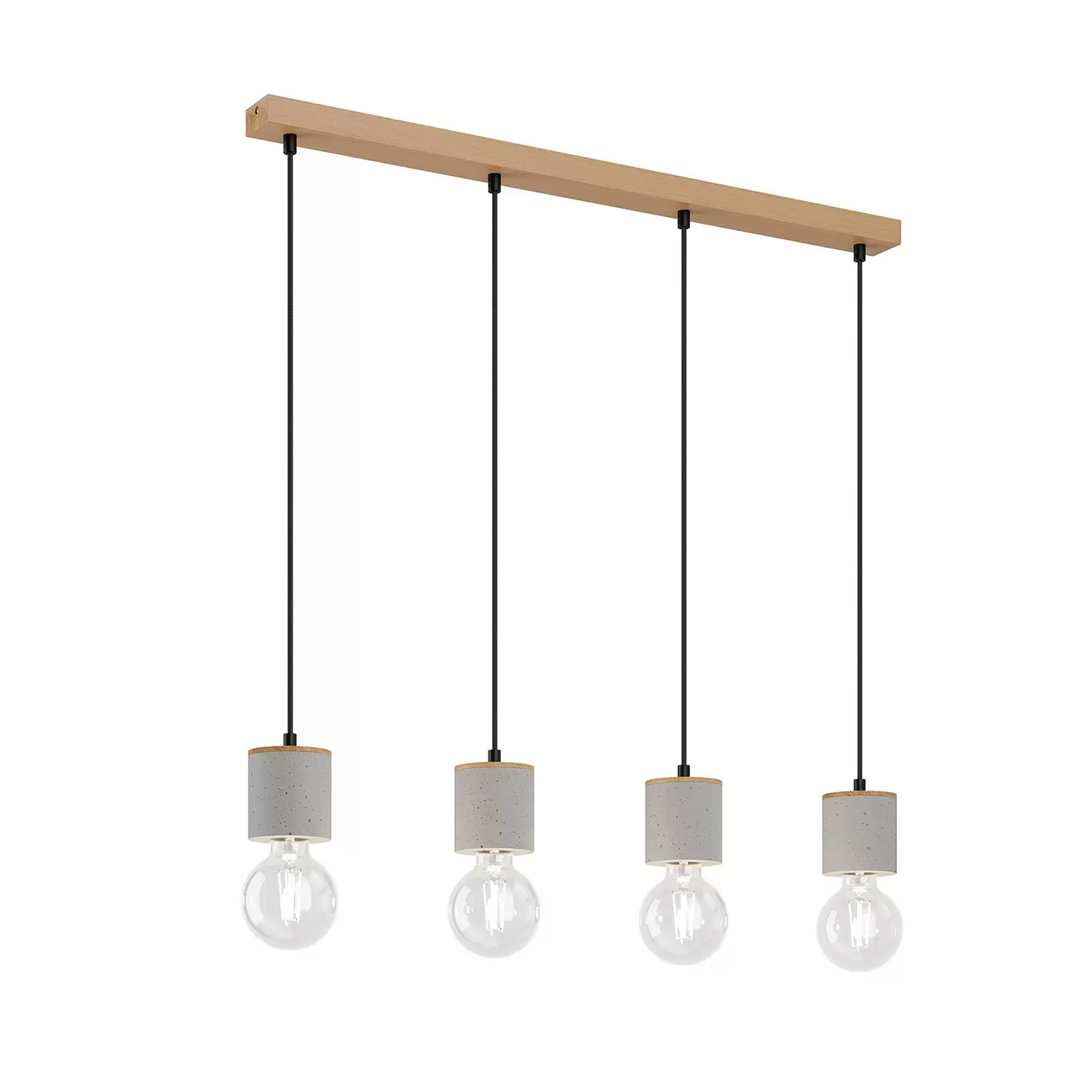 B-lager Envostar Jasper hengiljós loftlampi hengiljós 4 perur