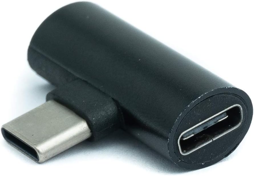 SYSTEM-S USB 3.1 Y Adapter Type C male to 2x Type C female - Audio + Charging at the same time