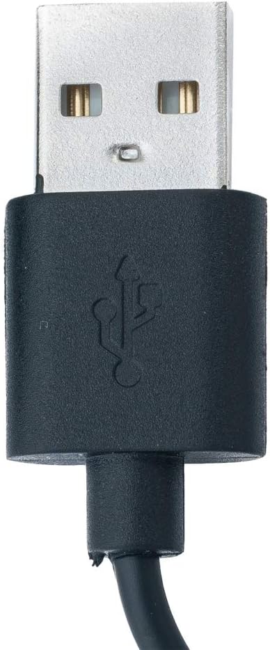 SYSTEM-S USB 2.0 snúra í svörtu hleðslustöð fyrir Huawei Honor 6 snjallúr 