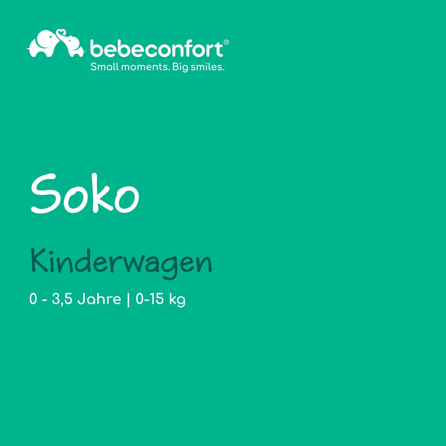 Bebeconfort Rainbow, barnavagn, nettur og meðfærilegur, 6 mánaða til 4 ára, allt að 22 kg, steinefnagrafít