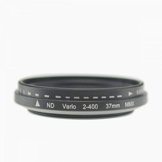 SYSTEM-S ND Vario Filter 37mm Neutraldichtefilter Schwarz mit Hülle kompatibel mit iPhone 12 Pro Max