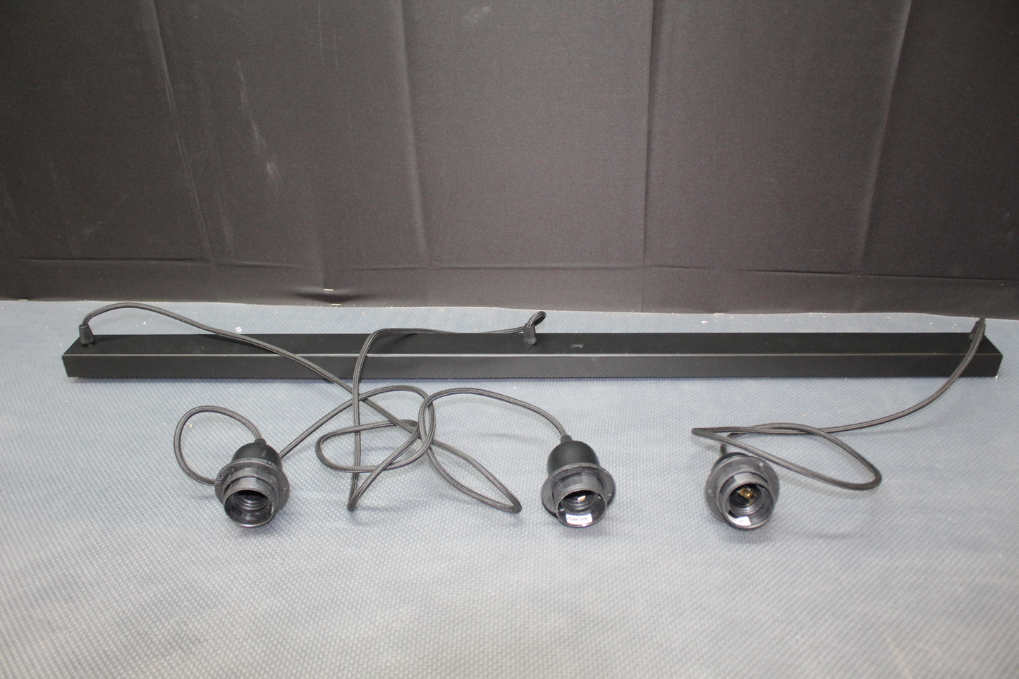 B-grade Euluna Barrel pendant light with wooden shades, ceiling lamp, decorative pendant light, 29 