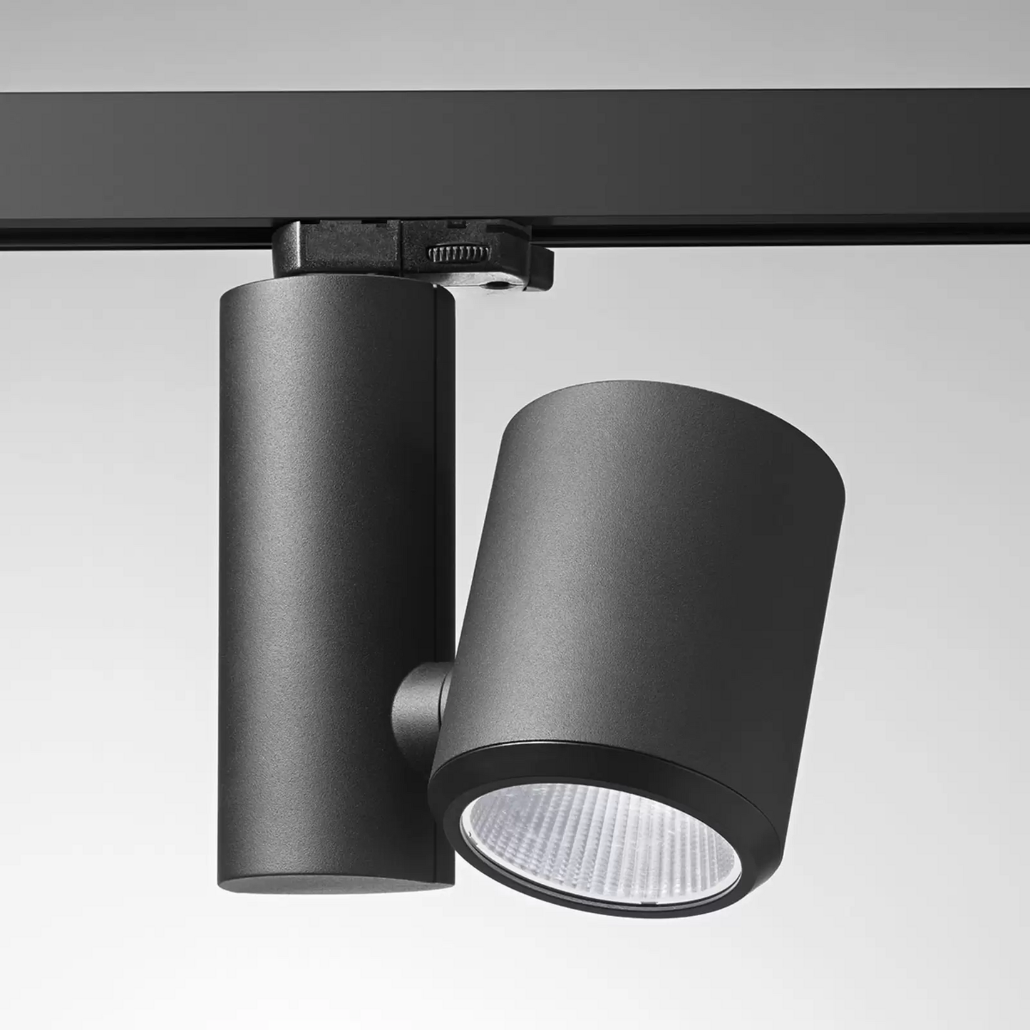 Egger Licht svart LED teinaljós Kent Meat 38° ljós í lofti, B-flokks