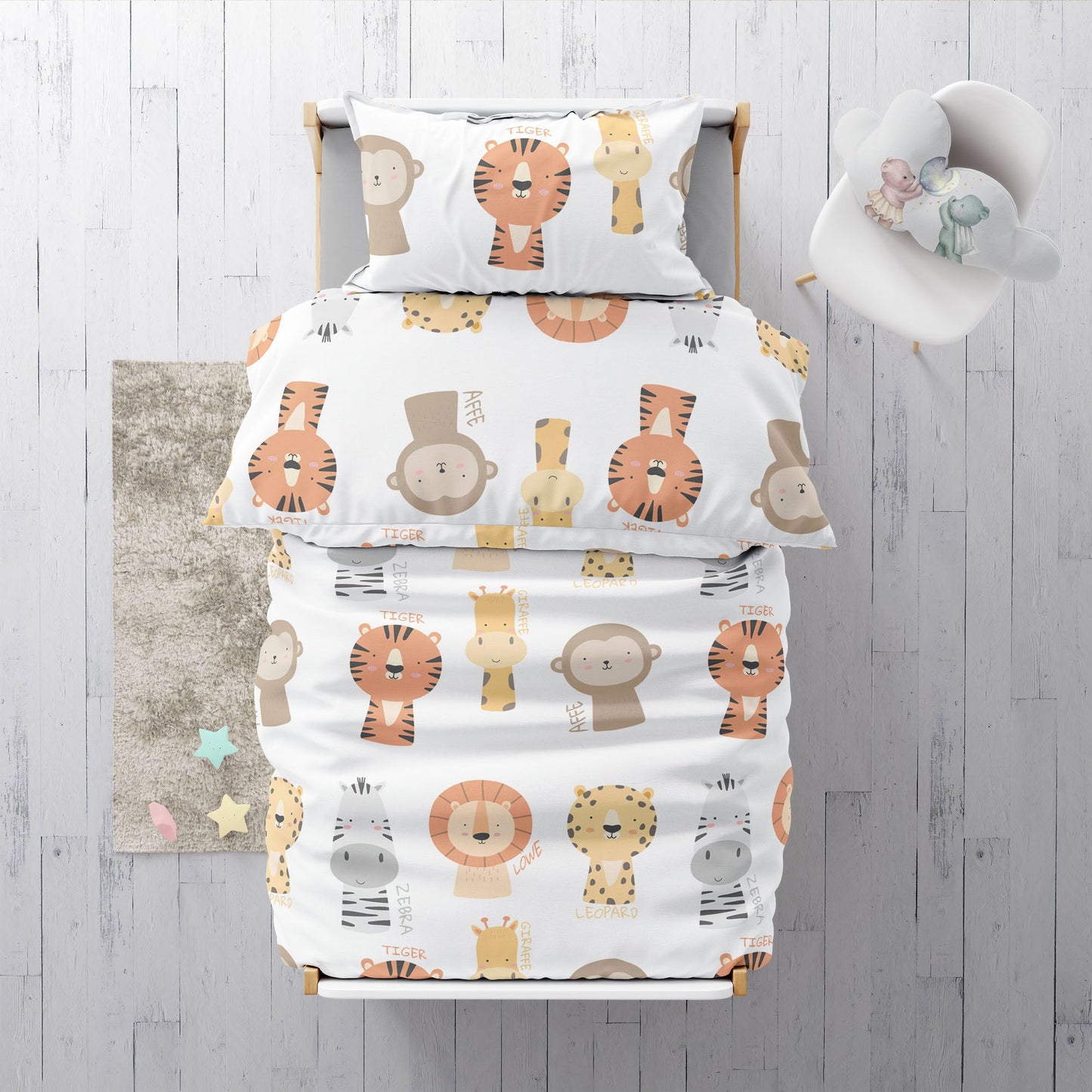 "Savannah" Premium Children's Bedding