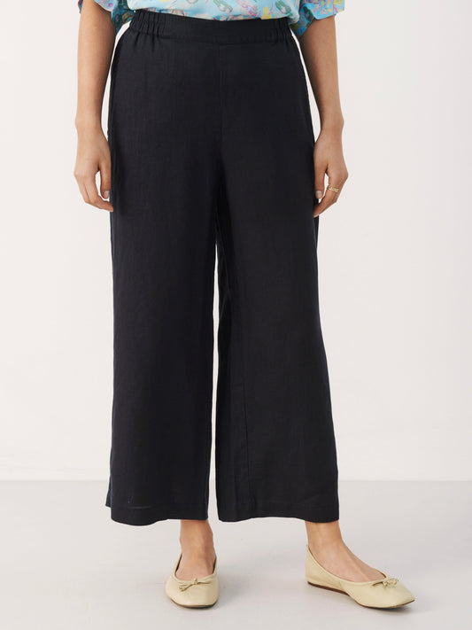 Leinenhose Petrines navy