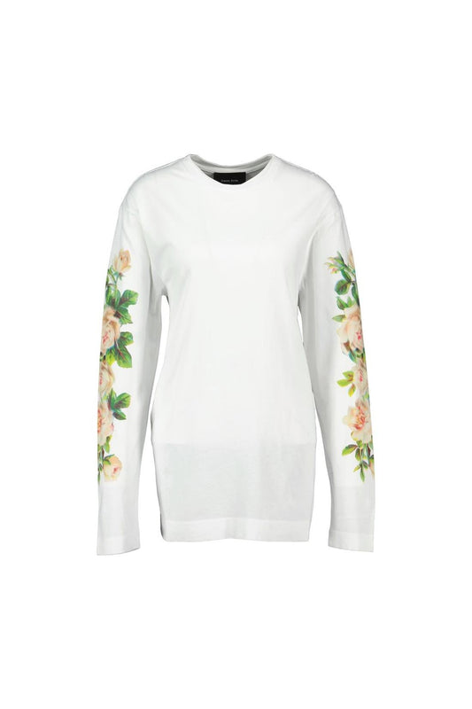 Pink Banquet T-Shirt - Simone Rocha - Baumwolle - Weiß