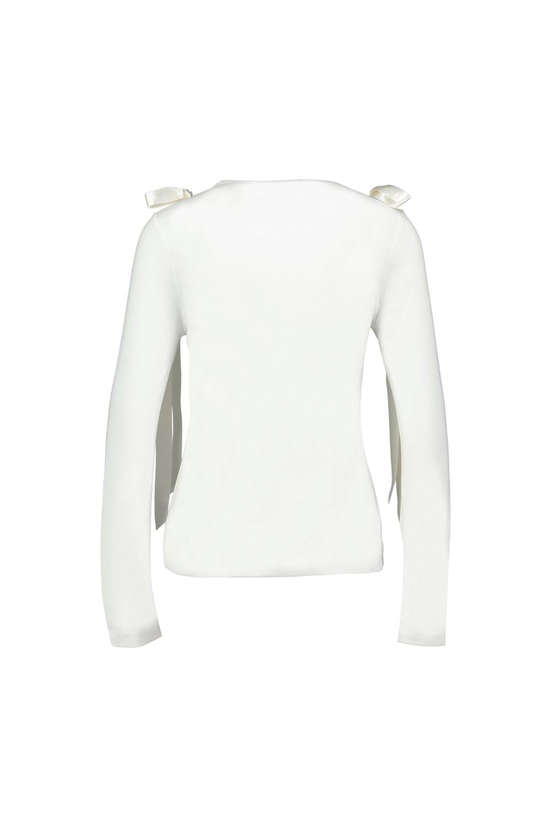 Bow Tail T-Shirt - Simone Rocha - Synthetik - Weiß