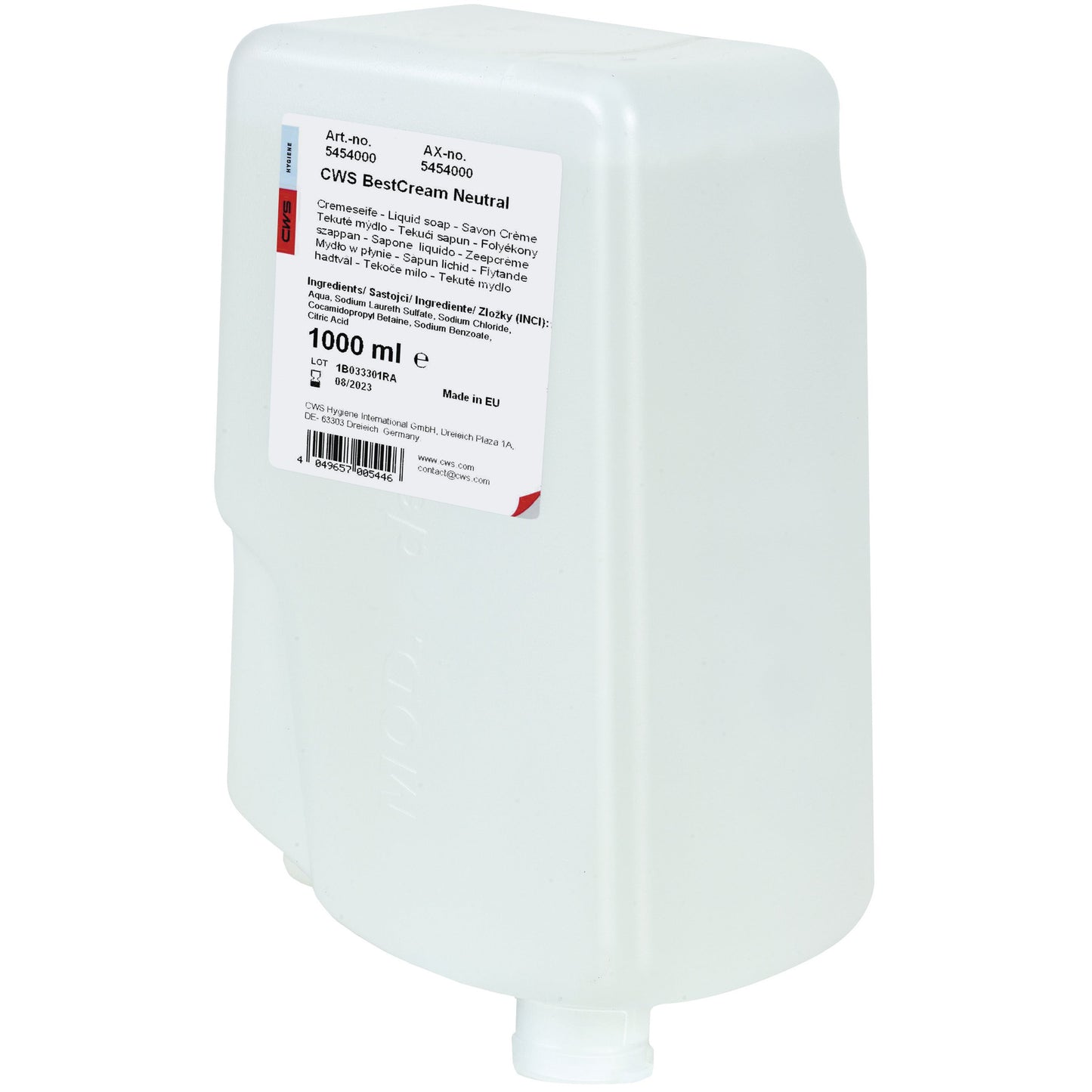 CWS Seifencreme BestCream Neutral