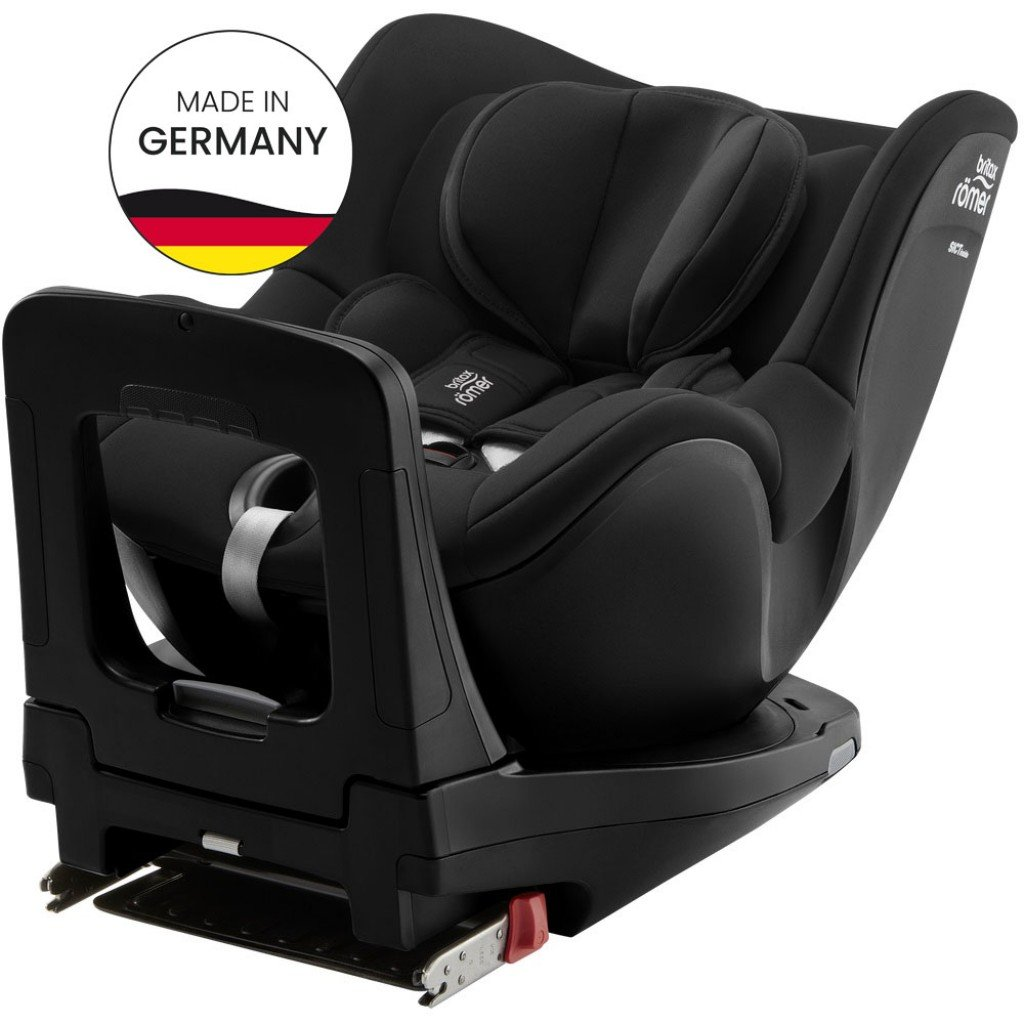 Britax Römer Dualfix barnabílstóll, stærð I, svartur, í B-flokki