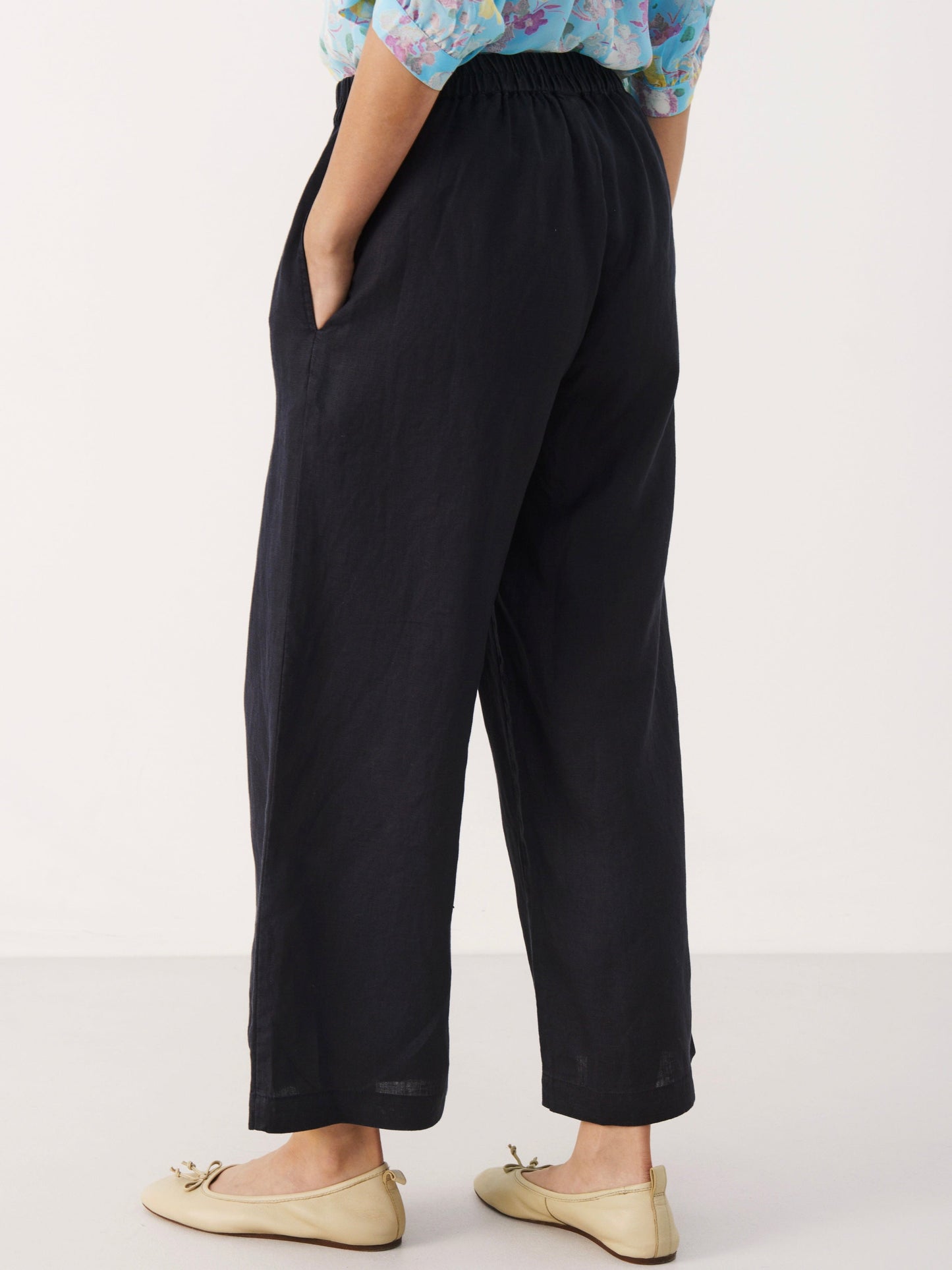 Leinenhose Petrines navy