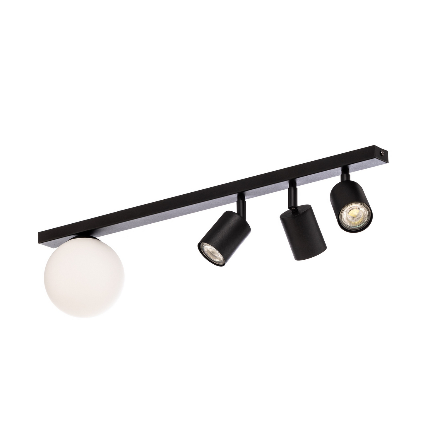 B-flokks loftkastari Baster 4 stál fjögurra ljósa 3 spot kúlulaga kastljós lampa ljós