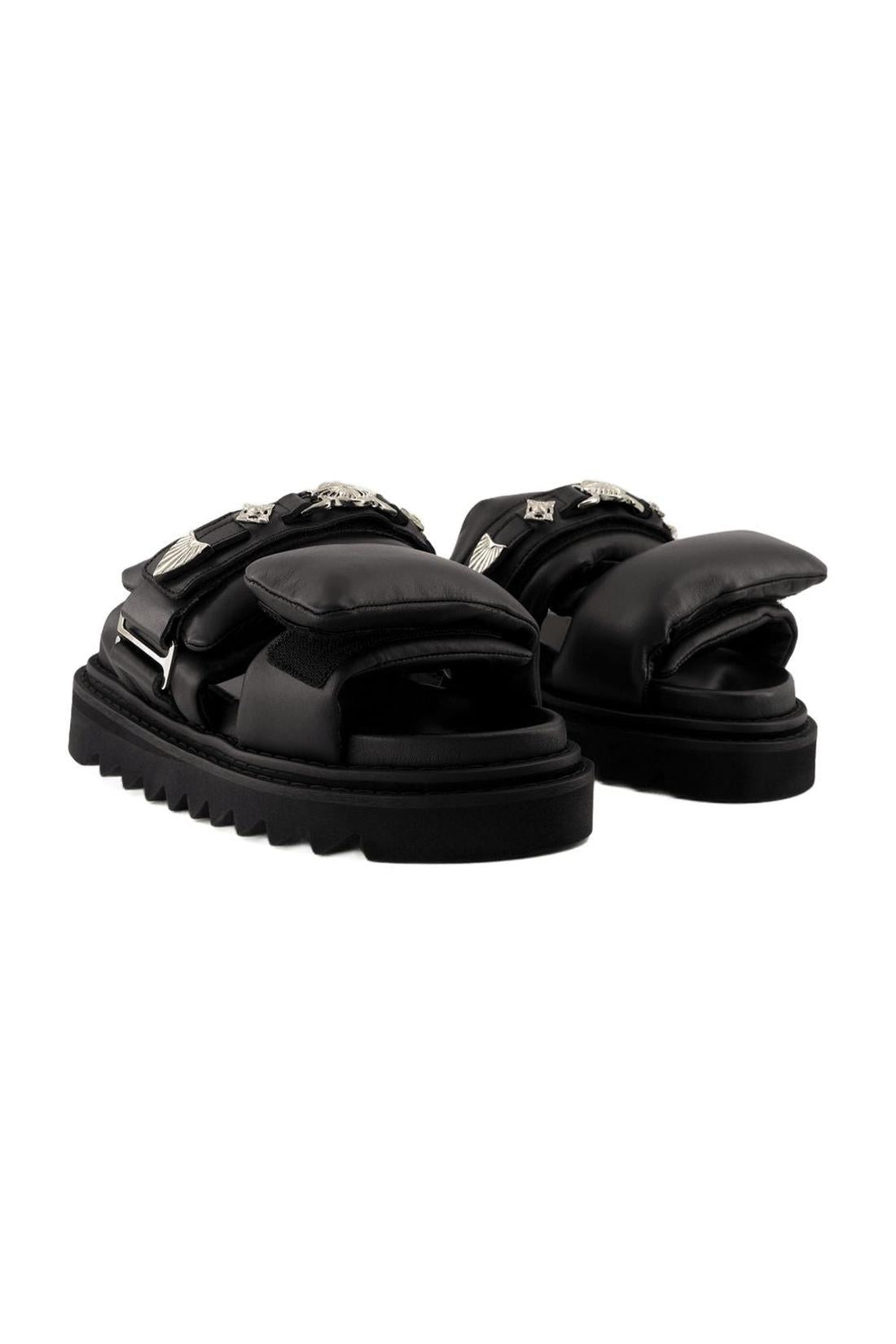 Sandalen Aj1382 - Toga Pulla - Leder - Schwarz