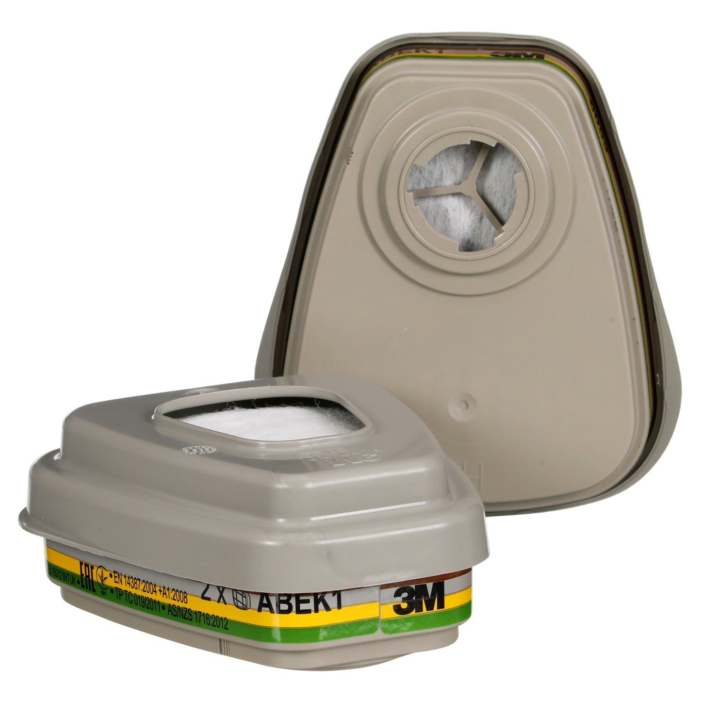 3M™ Filtersatz 6004-1, ABEK1P3 Kombinationsfilter (2x6059, 2x5935, 2x501) | Packung (1 Stück)