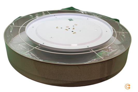 Loftlampi/hengilampi/ljós frá Euluna Rondo í B-flokki. Sjá texta/mynd. 