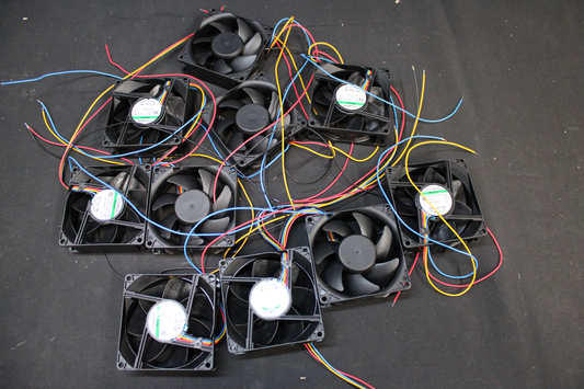 B-Ware Sunon PF80251V1-1000U-S99 Axiallüfter 12 V/DC 102 m³/h Axialventilator 10 STÜCK