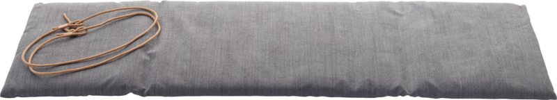 B-flokks Georg Bank sætispúði, bekkpúði, bekkpúði, bekkáklæði, ljósgrár