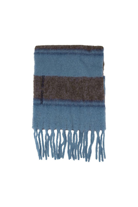Alex Schal - Samsoe Samsoe - Wolle - Blau