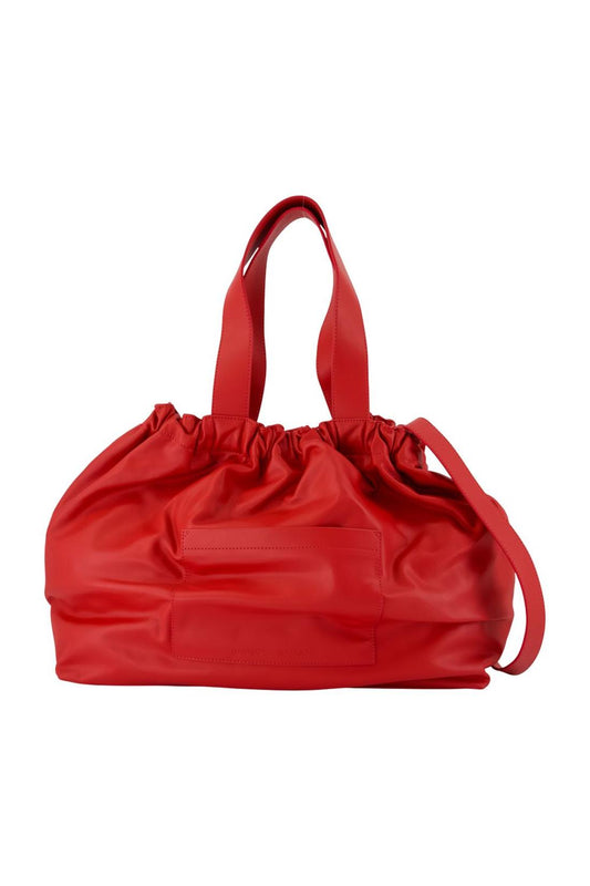 Saemmi L Schultertasche - Samsoe Samsoe - Leder - Rot