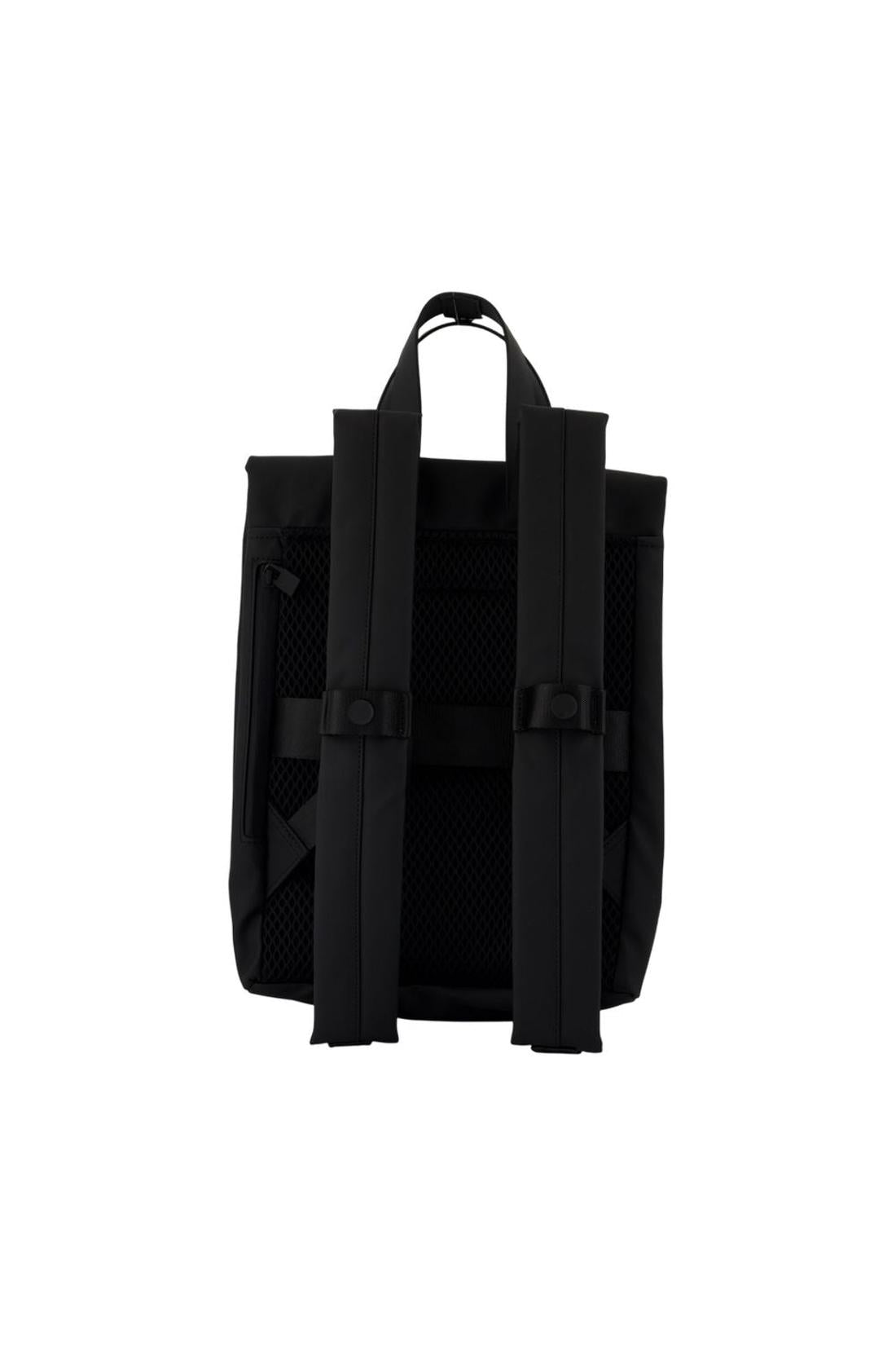 Cabas Tote Bag Mini W3 - RAINS - Synthetik - Schwarz