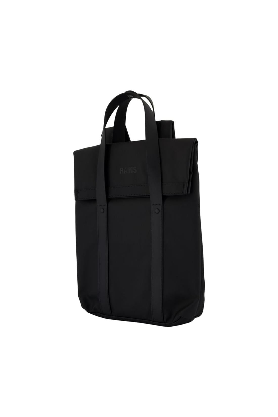 Cabas Tote Bag Mini W3 - RAINS - Synthetik - Schwarz