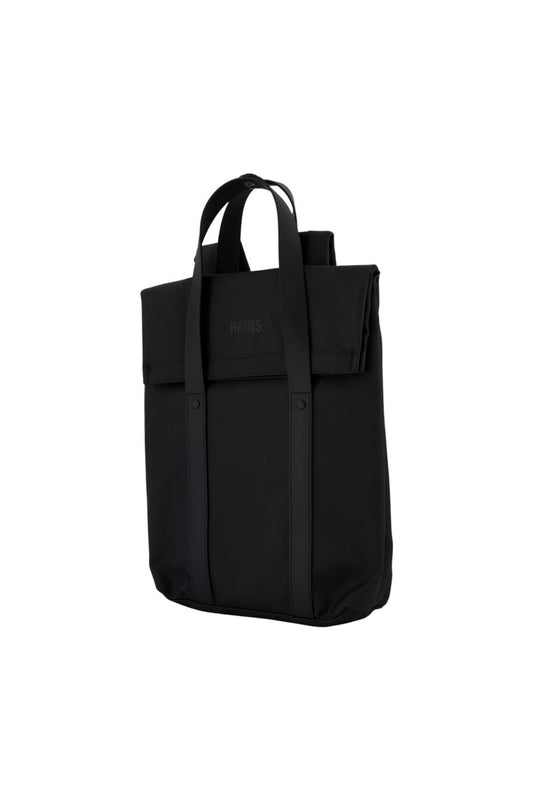 Cabas Tote Bag Mini W3 - RAINS - Synthetik - Schwarz