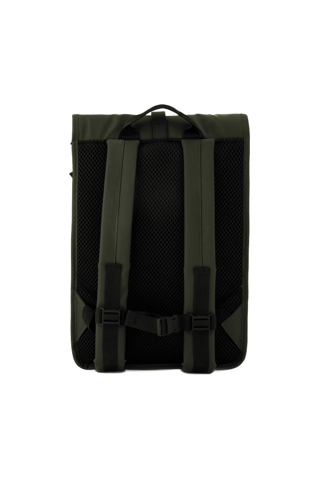 Rolltop Rucksack - Rains - Synthetik - Grün