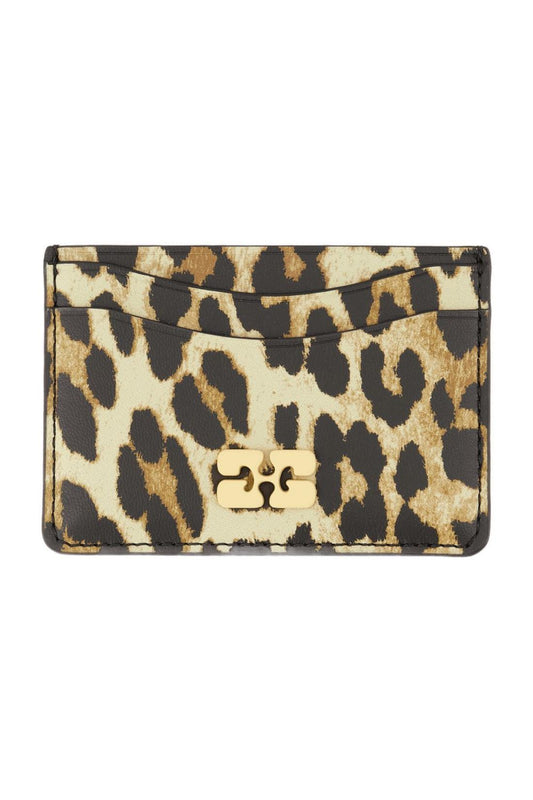 Kartenhalter Ganni Bou Print - Ganni - Leder - Bedruckt