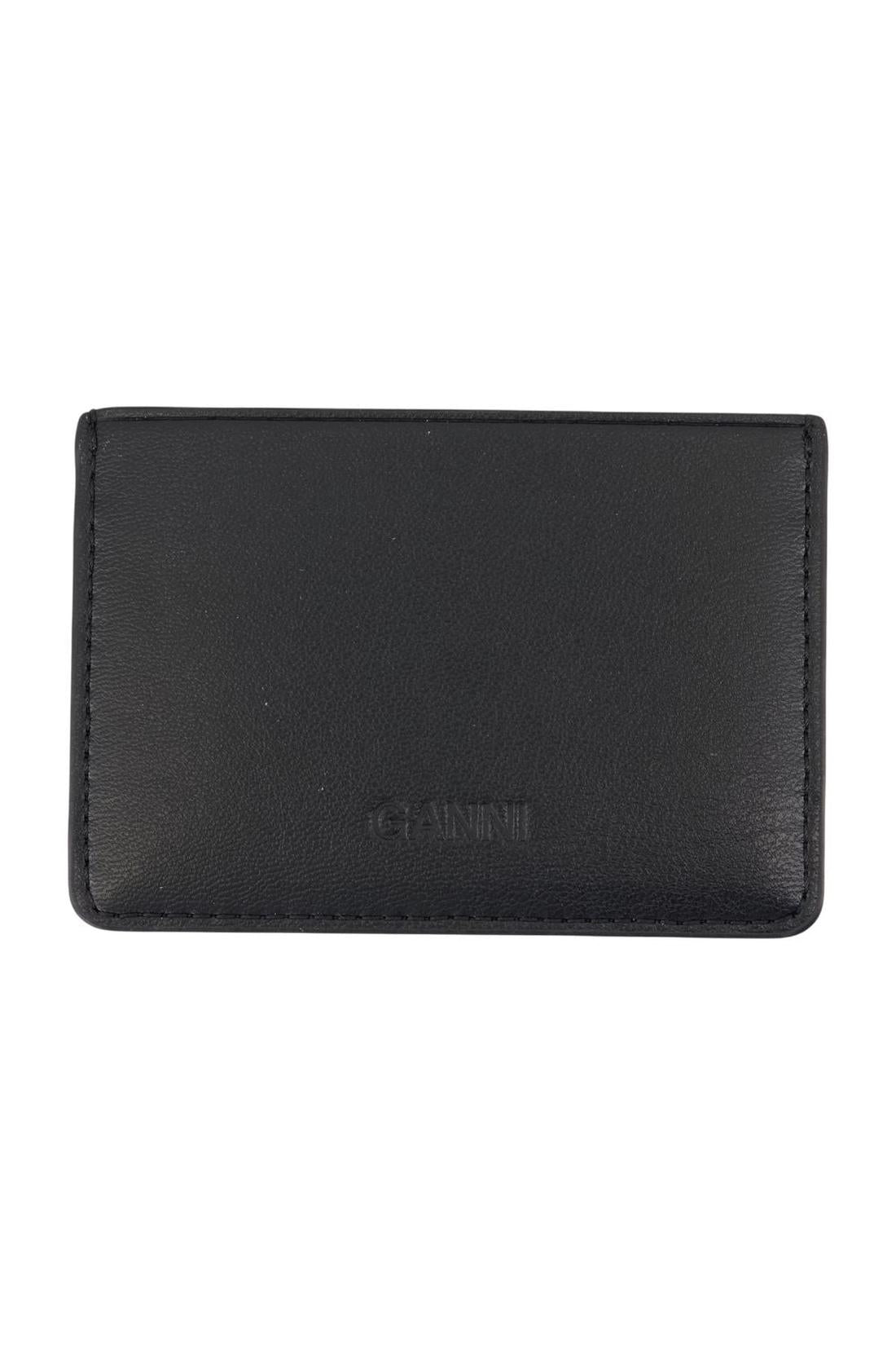 Bou Animals Kartenhalter - Ganni - Leder - Schwarz