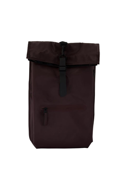 Rucksack Rolltop Rucksack W3 - RAINS - Synthetik - Bordeaux