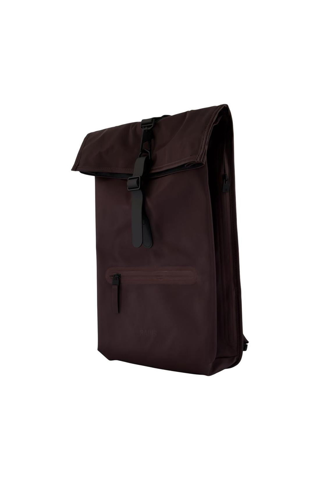 Rucksack Rolltop Rucksack W3 - RAINS - Synthetik - Bordeaux