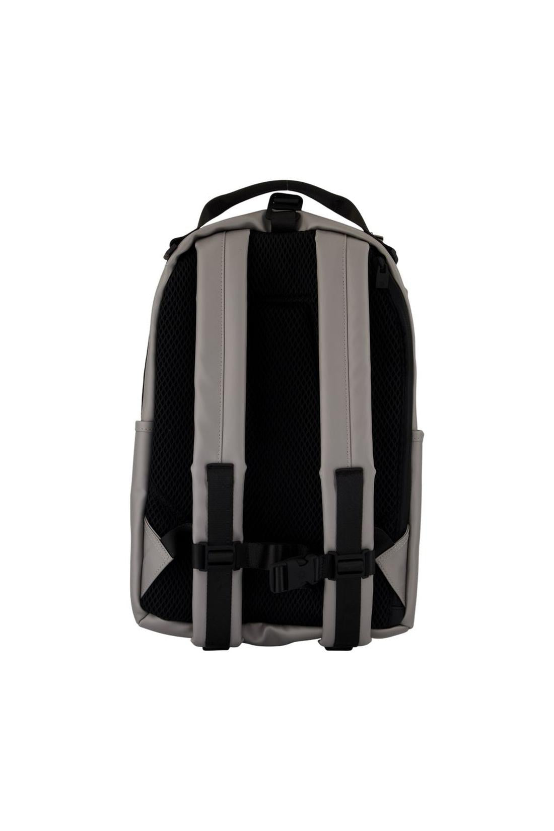 Clip Front Backpack W3 Rucksack - RAINS - Synthetik - Grau