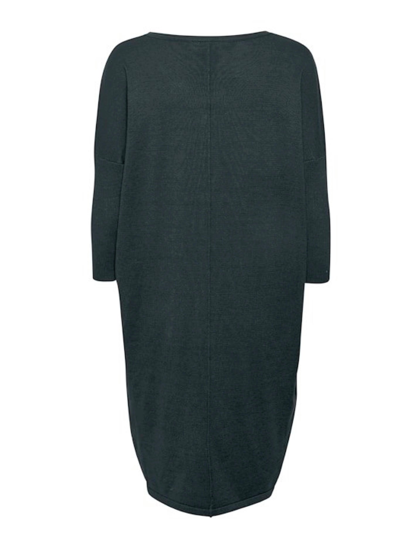 Strickkleid Mila mit Rundhalskragen, in mehreren Farben